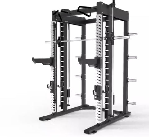 Strengthmax Pro Series Commercial Power Rack & Smith Machine