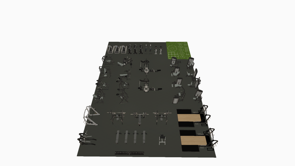 Strength & Fitness 3000 sq ft Complete Facility