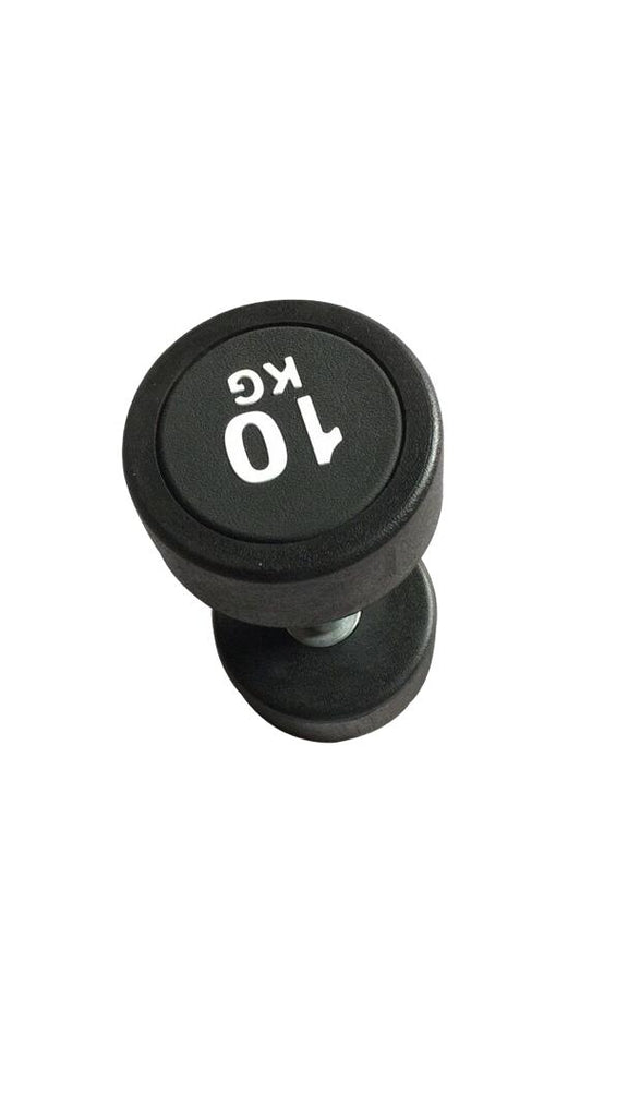 5 to 30kg Commercial Round Rubber Dumbbell set ( delivery / collection end july)