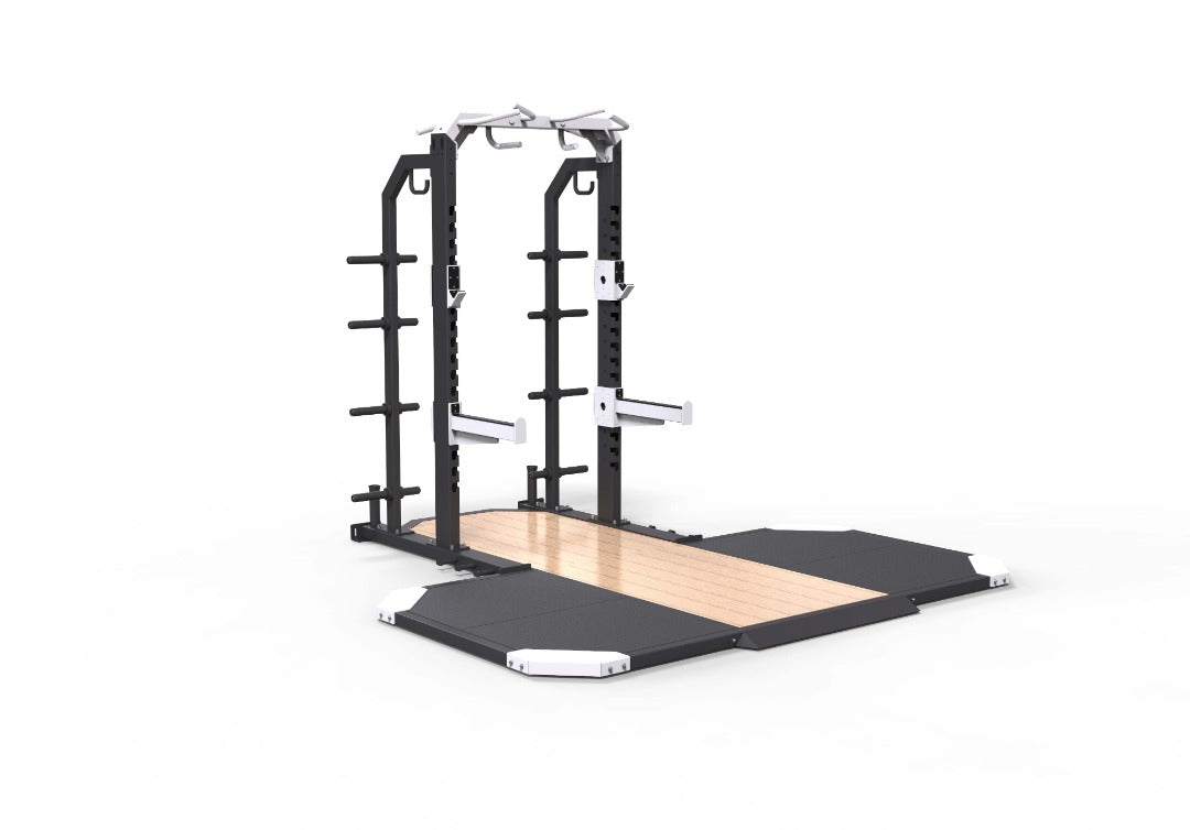 Strengthmax Platinum Series Half Rack & Platform – Strength and Fitness ...
