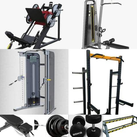 Ultimate Commercial Home gym (Preorder available April 2021)