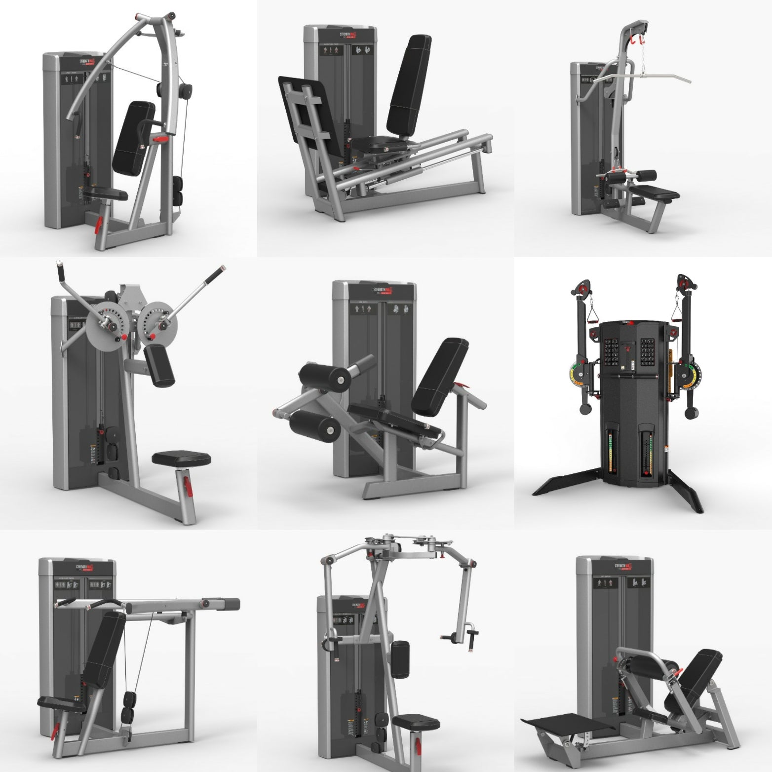 Strengthmax Ultimate Selectorised Commercial Bundle – Strength and