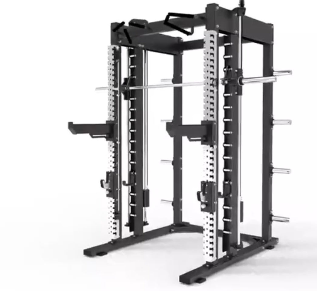 Strengthmax Pro Series Commercial Power Rack Smith Machine