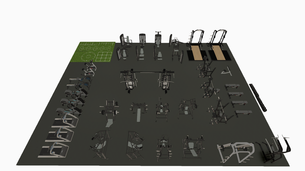 Strength & Fitness 3000 sq ft Complete Facility