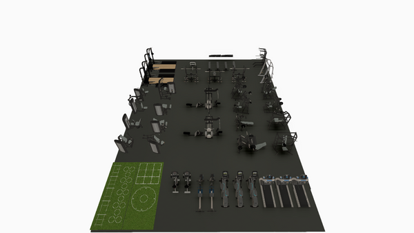 Strength & Fitness 3000 sq ft Complete Facility